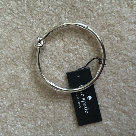 Kate Spade Silver Knot Bangle - Picture 2 of 4